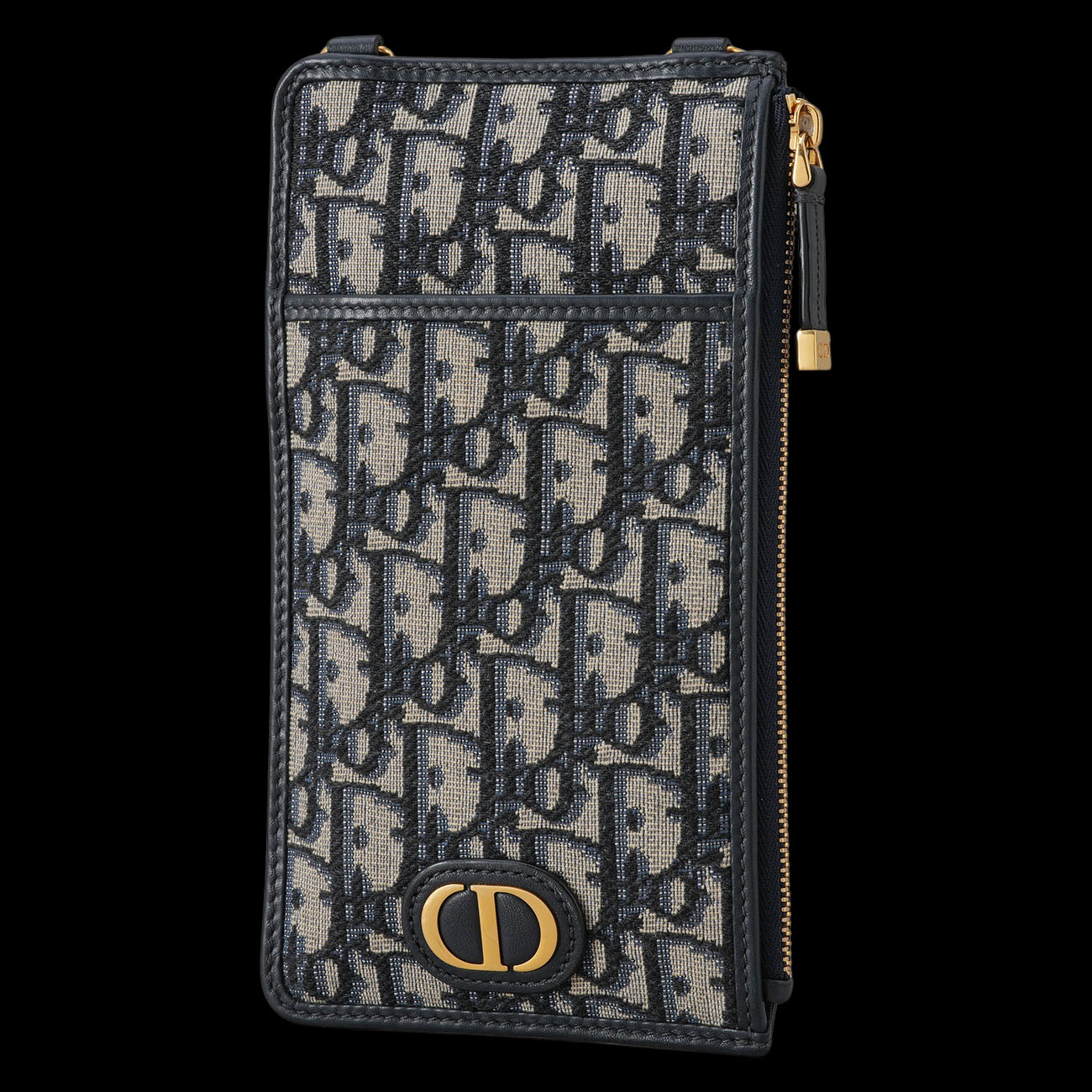CHRISTIAN DIOR(USED)디올 오블리크 스트랩 월릿